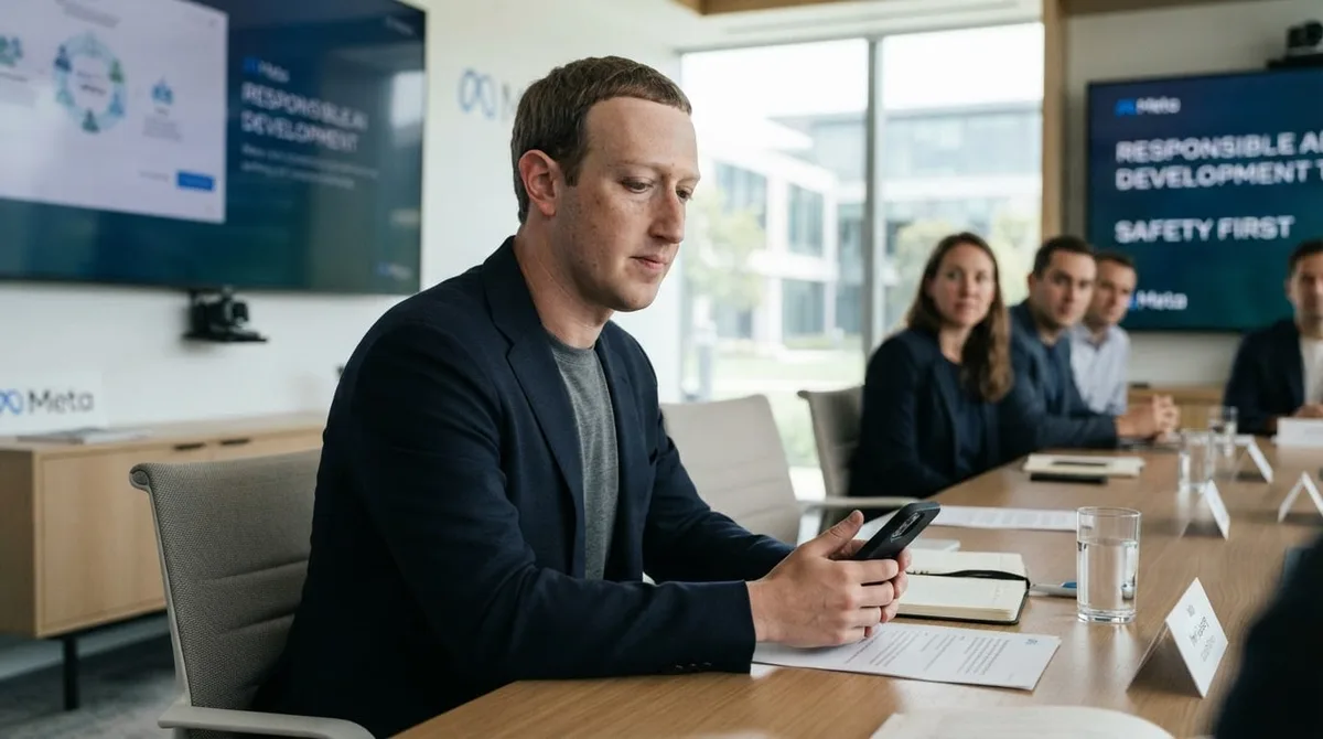 Mark Zuckerberg tomó distancia de los llamados a frenar el desarrollo de la IA y cuestionó la postura de Anthropic
