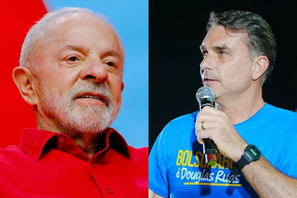 Datafolha: Lula tem 39% no 1° turno; Flávio Bolsonaro marca 36%