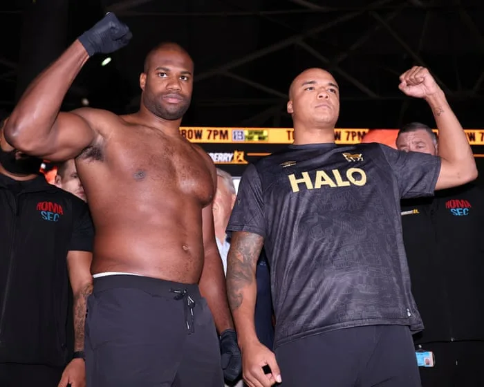 Daniel Dubois v Fabio Wardley II: WBO heavyweight title fight – live