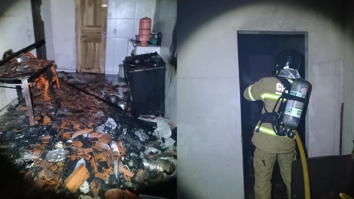 Incêndio destrói móveis e causa danos em casa no litoral do Piauí; moradora suspeita de ação criminosa