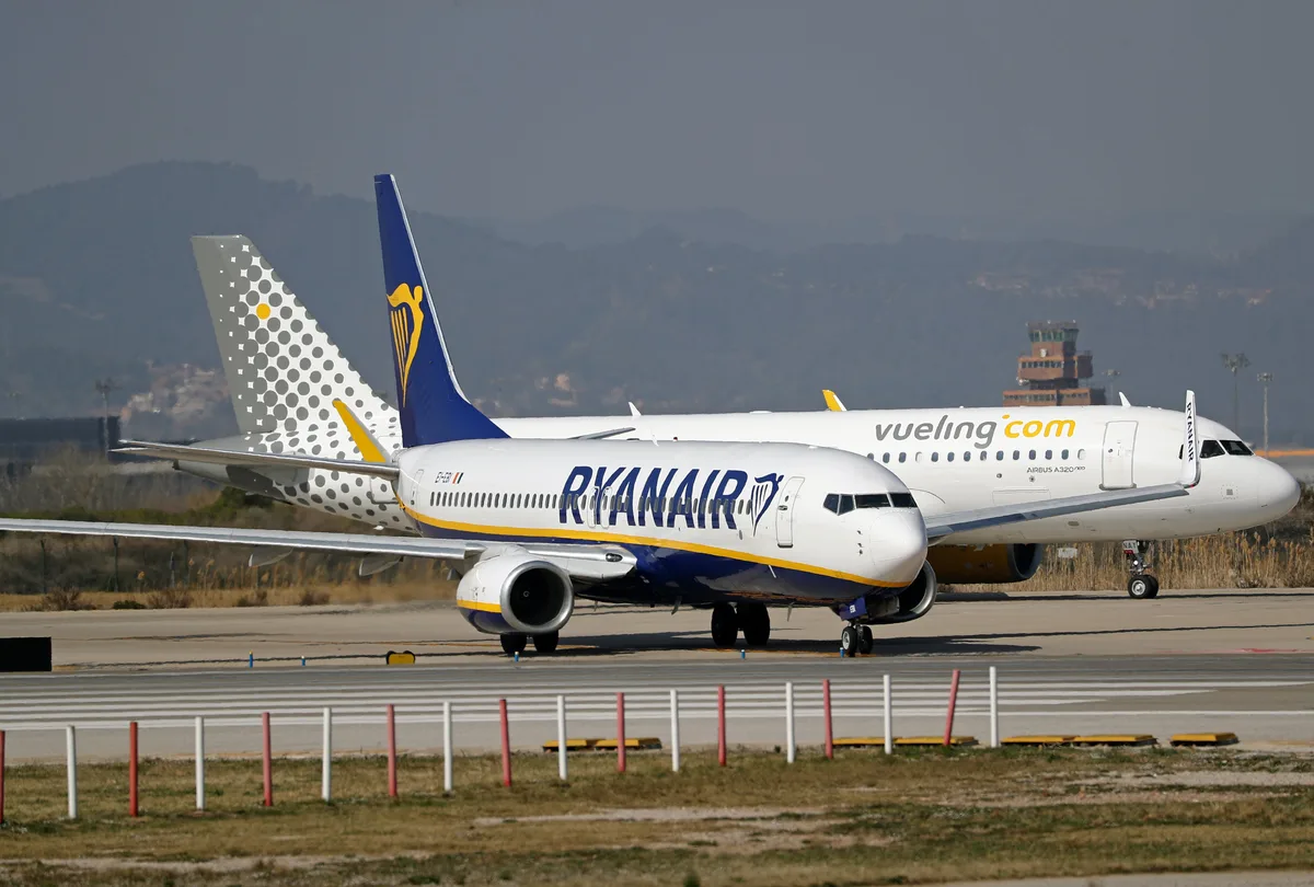 Ryanair se queda a la estela de Vueling en Barcelona con una programación de invierno sin crecimiento
