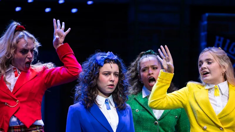 More cheeky than challenging, more silly than serious – but Heathers the Musical is irresistible