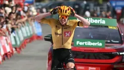 Vuelta: Leknessund estreia-se a vencer em Grandes Voltas, Pogacar é mais líder