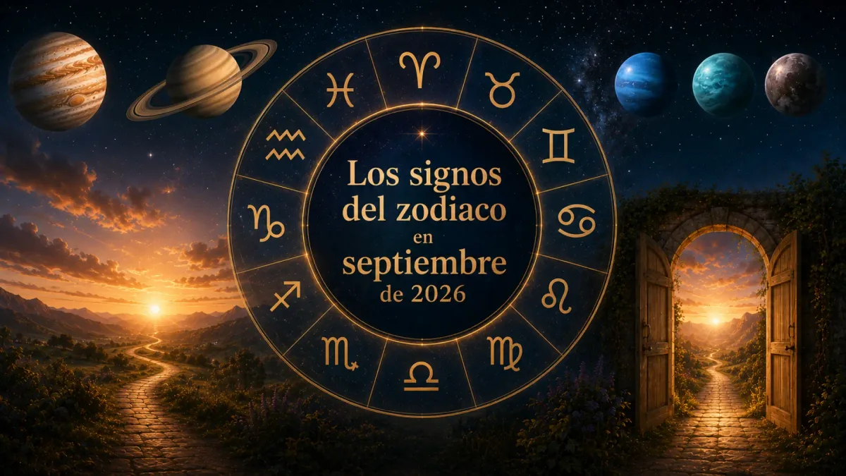 Los signos del zodiaco en septiembre de 2026