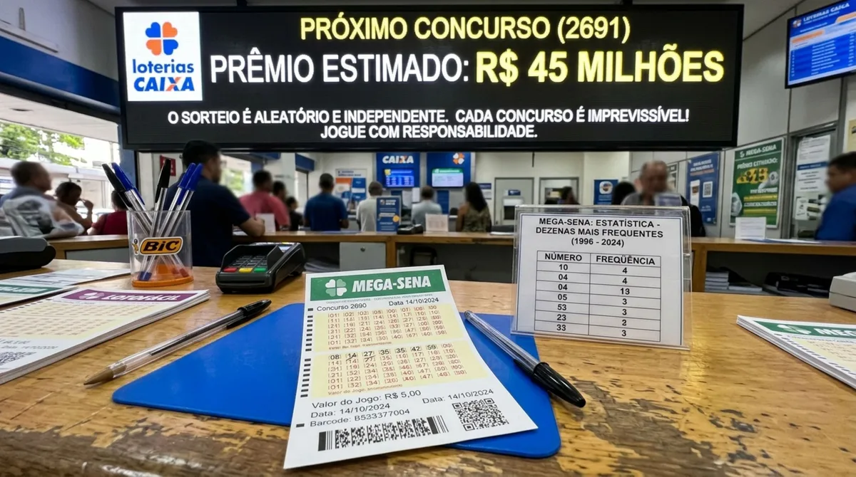 A psicologia explica por que pessoas que escolhem os números que mais saíram na Mega-Sena não estão prevendo o próximo sorteio, mas tentando encontrar um padrão onde existe acaso