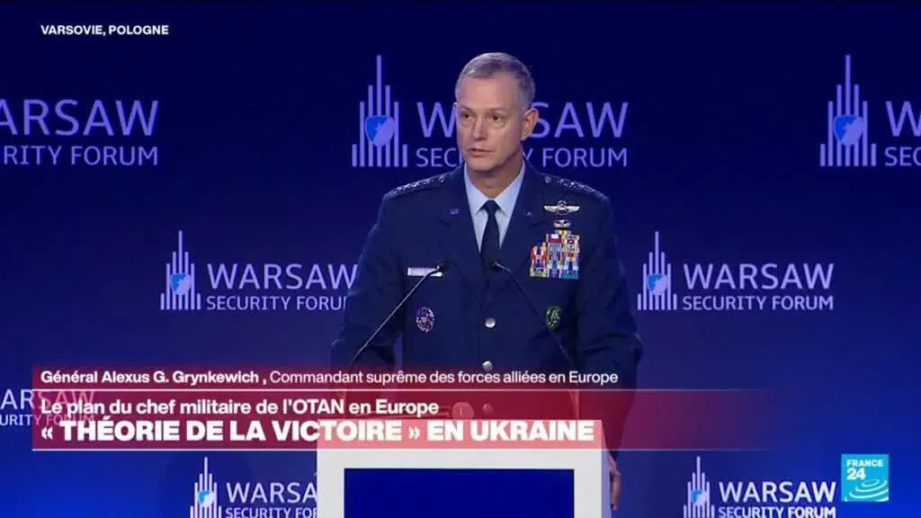 REPLAY : le chef militaire de l'OTAN expose sa "théorie de la victoire" en Ukraine