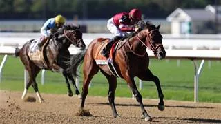 Forever Young deslumbra a Belmont Park con su victoria en la Jockey Club Gold Cup (G1)