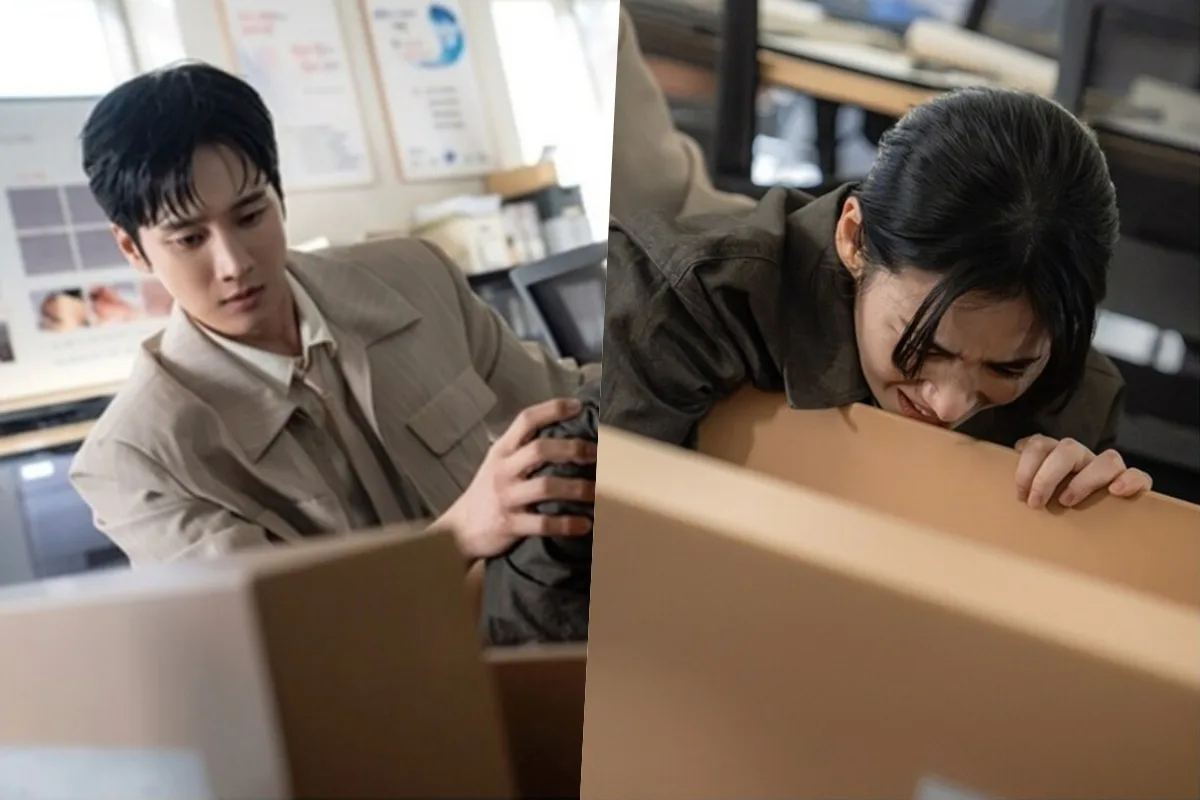 Ahn Bo Hyun And Jung Eun Chae Are Shocked By A Corpse Delivered To Police Station In “Flex X Cop 2”