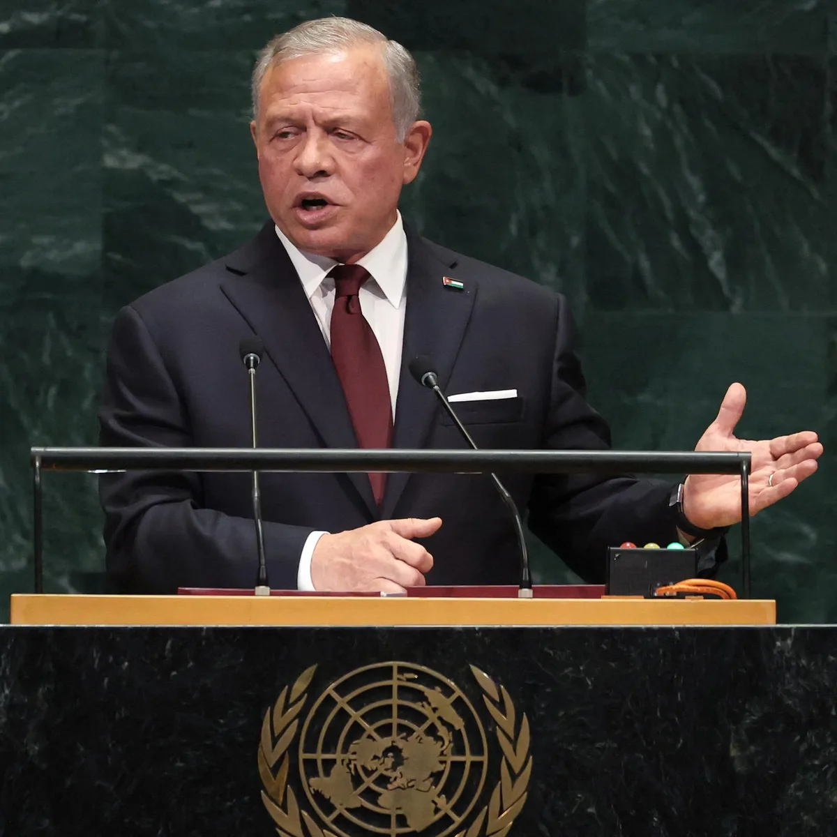 Rede vor der UNO - Jordaniens König bezeichnet Israel als "regionale Bedrohung"
