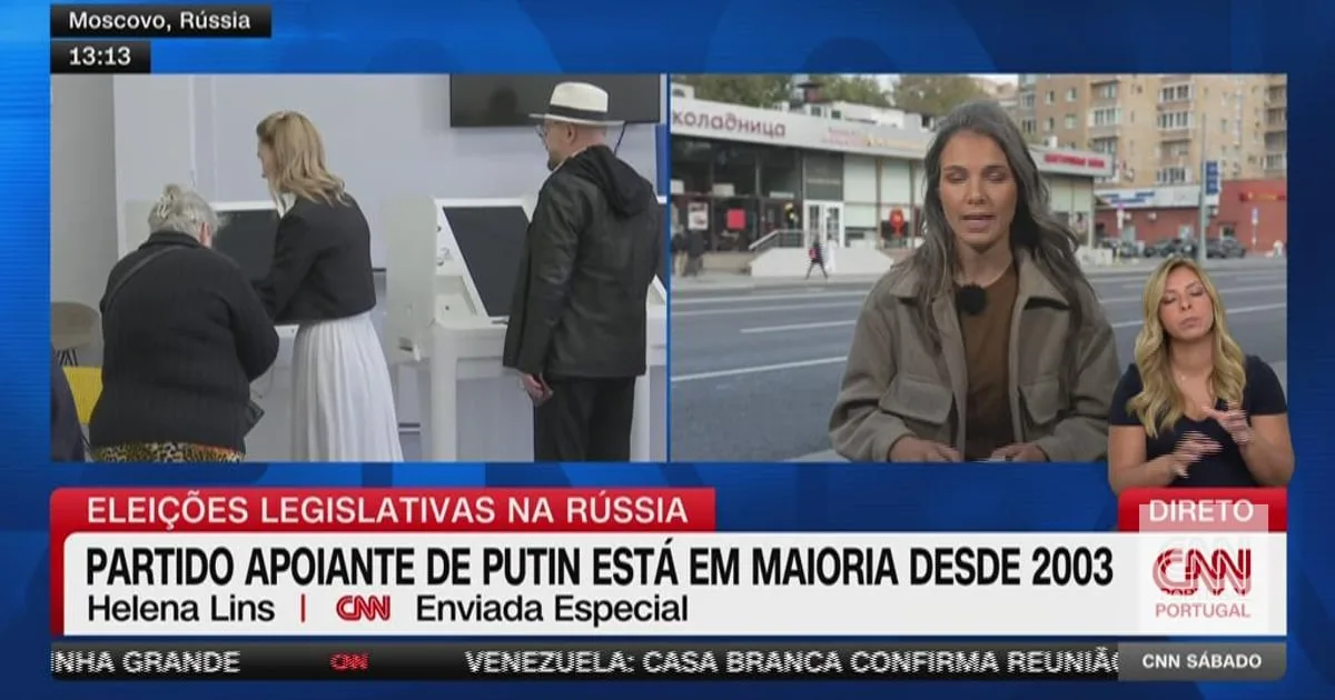 Arranca segundo dia de eleições na Rússia, com acusações de ciberataque ao sistema de voto eletrónico