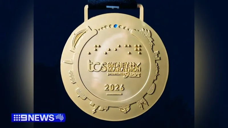 Sydney Marathon's medal engraves wrong stadium