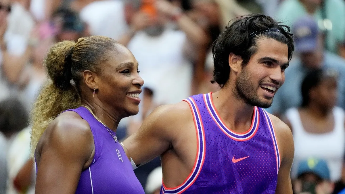 Serena and Alcaraz give New York a show to remember at US Open mixed doubles