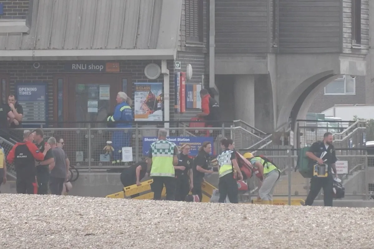 Girl fights for her life after three family members die in sea incident