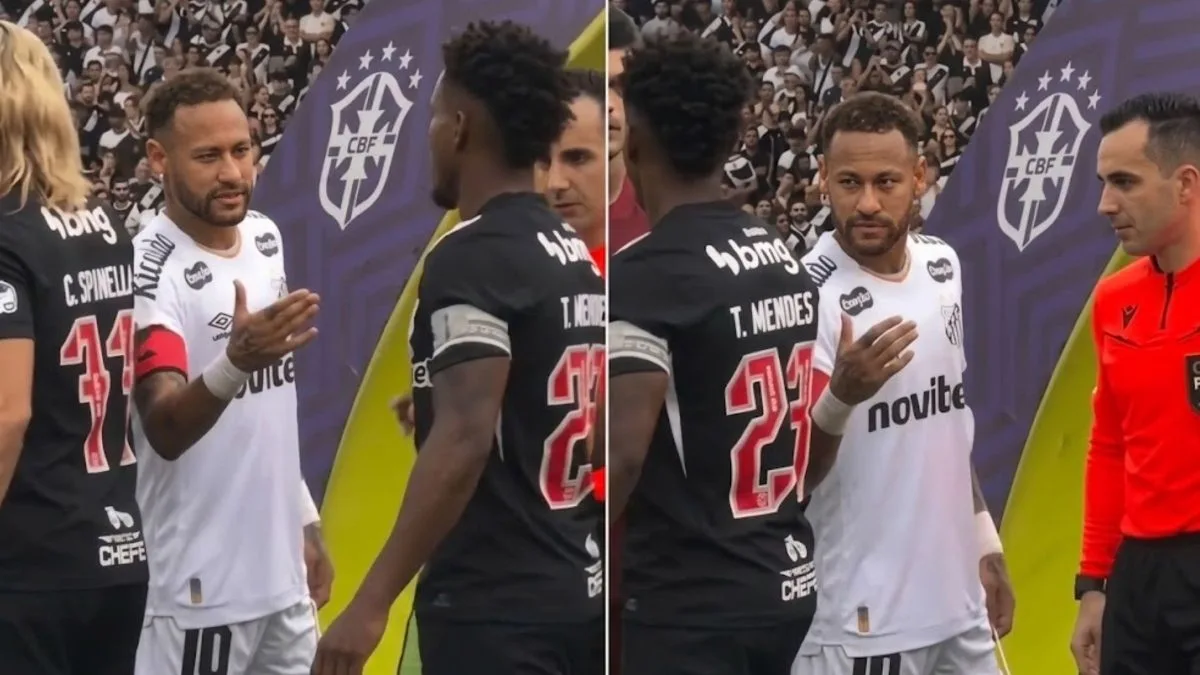 Neymar exalta força mental e Thiago Mendes toma atitude após polêmica em Vasco x Santos
