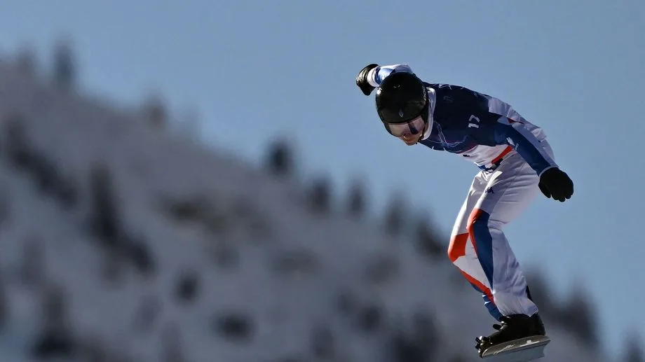 Le snowboardeur Jonas Chollet