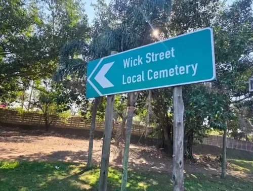 Verulam residents alarmed by public indecency at Wick Street cemetery