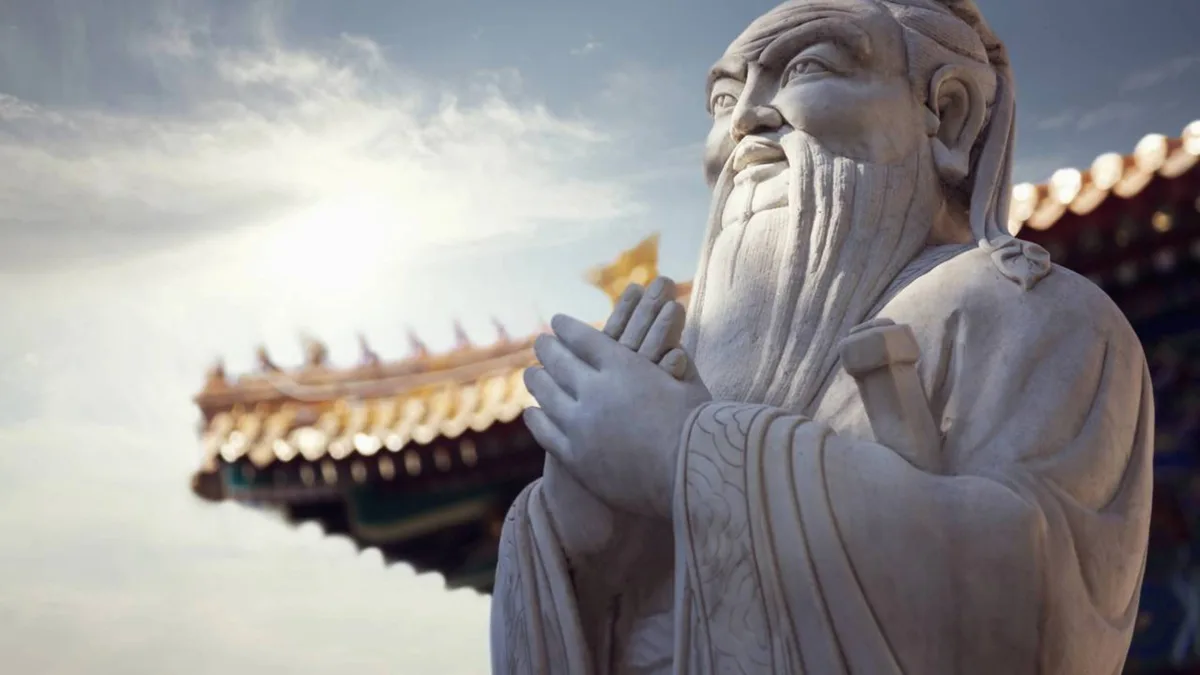 Confúcio, importante filósofo chinês: “Temos duas vidas e a segunda começa quando percebemos que só temos uma”