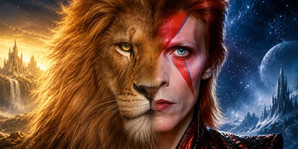 ‘As Crônicas de Nárnia’: Meryl Streep será o leão Aslan com visual inspirado em David Bowie, revela Greta Gerwig