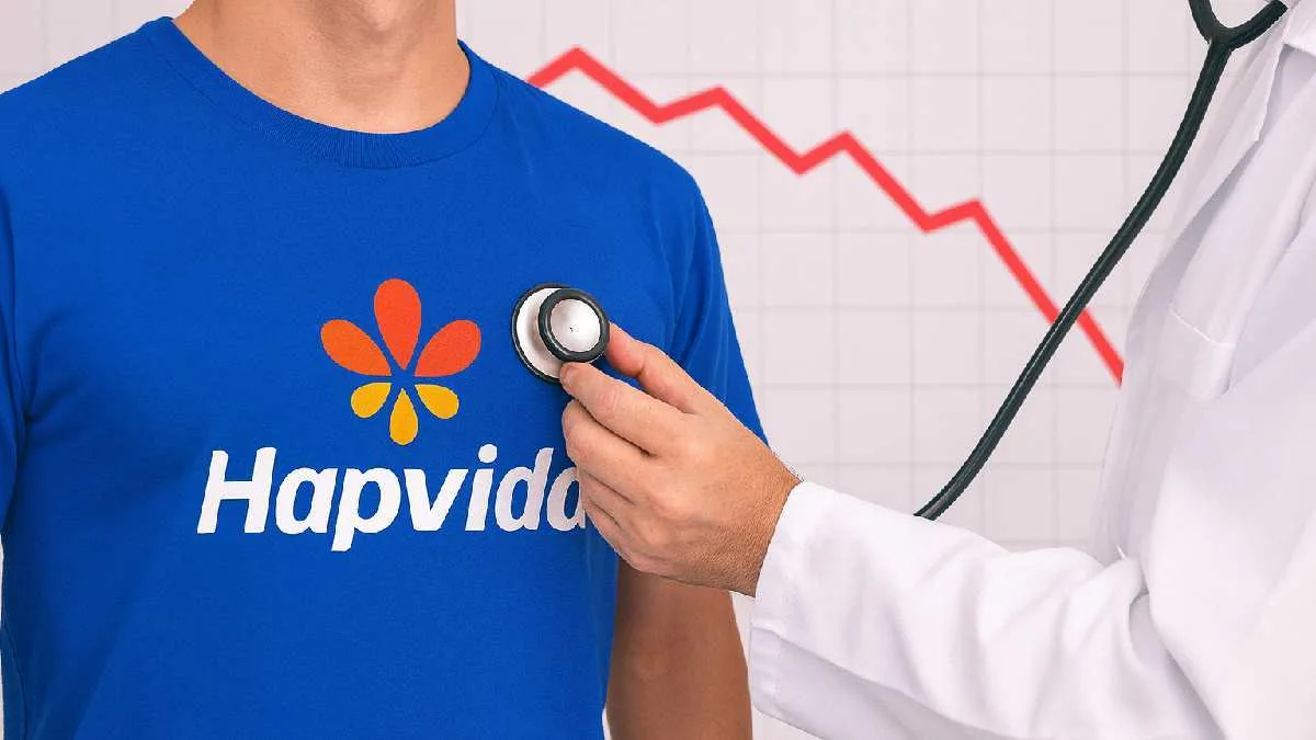 De novo, o pesadelo: Hapvida (HAPV3) desaba mais de 20% após balanço. O que deu errado desta vez?
