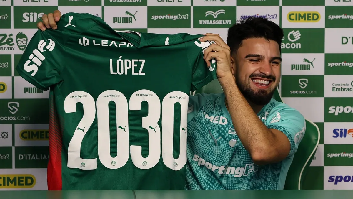 Palmeiras renova contrato de Flaco López