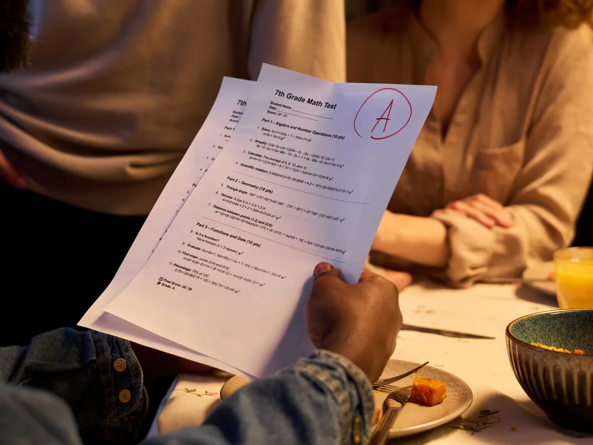 I grew up with strict parents and a fear of bad grades. I'm raising my son differently.