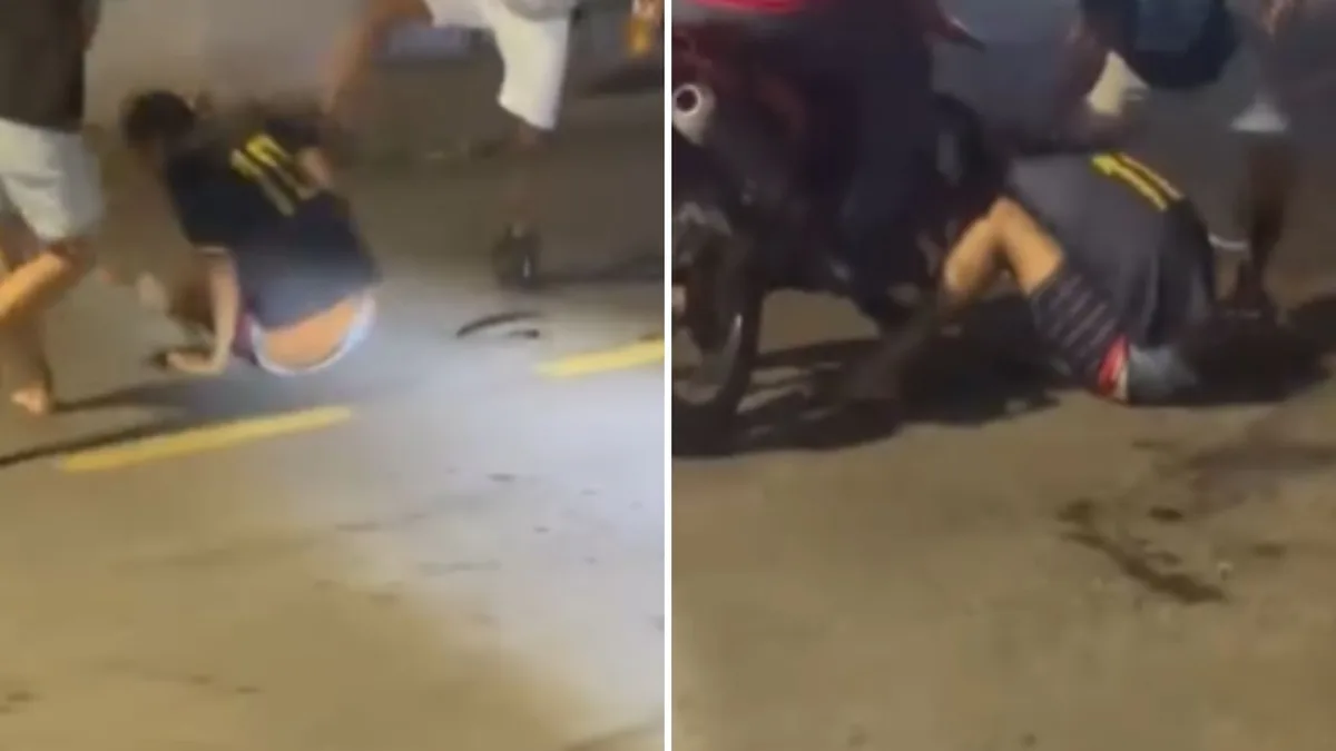 Suspeito de esfaquear casal é agredido por moradores em Cariacica