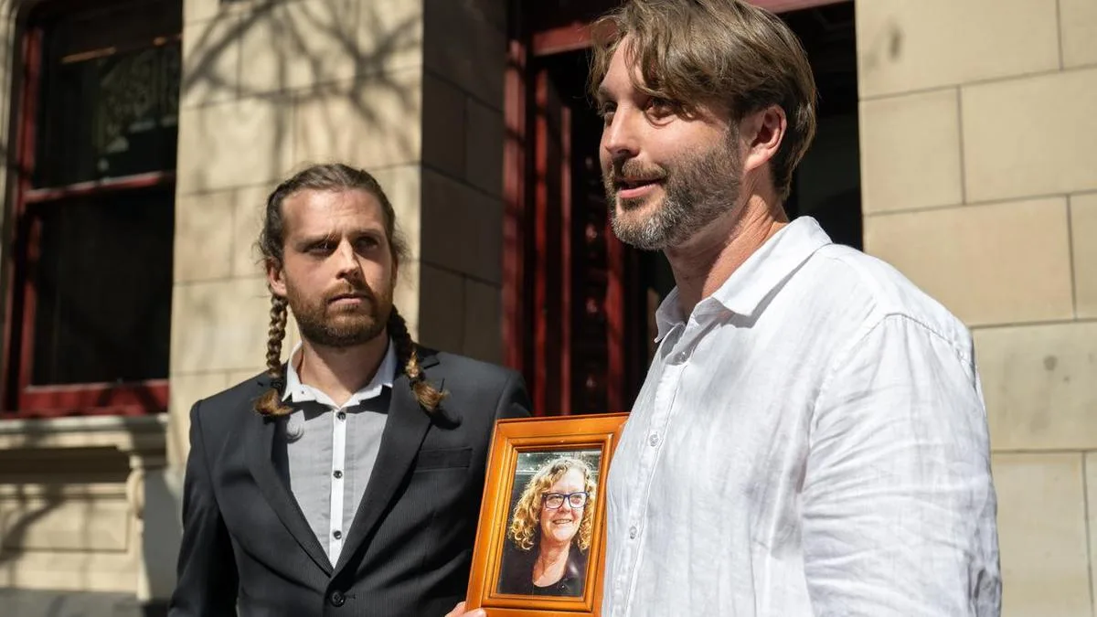 'Heartbreaking': sons confront mum's remorseless killer