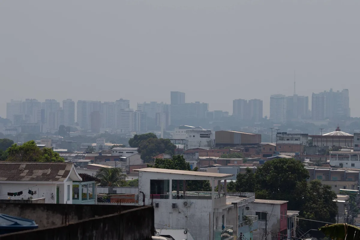 Qualidade do ar em Manaus chega ao dobro do recomendado pela OMS em setembro