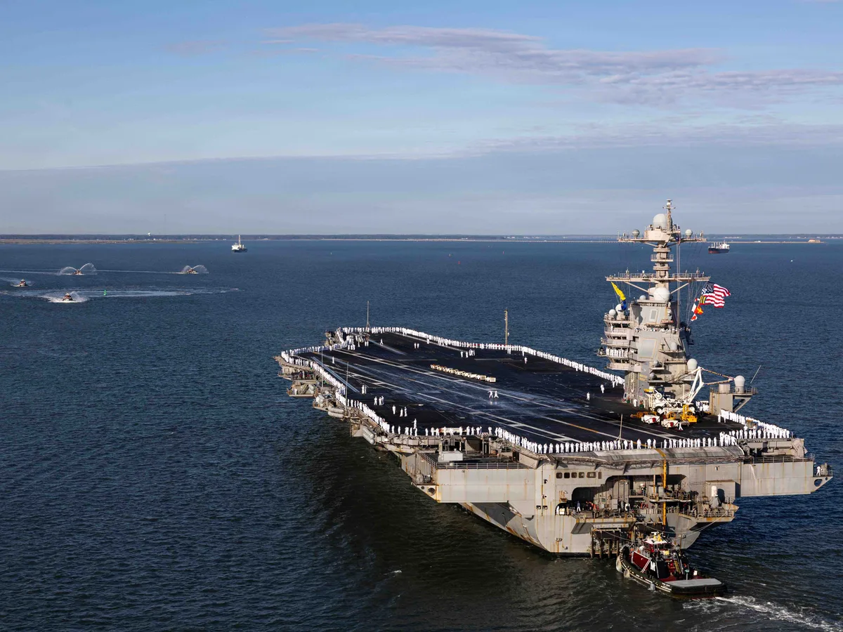 Trump's been railing against the electromagnetic catapults on the Navy's newest carriers for years. Now, he's pushing a return to steam.