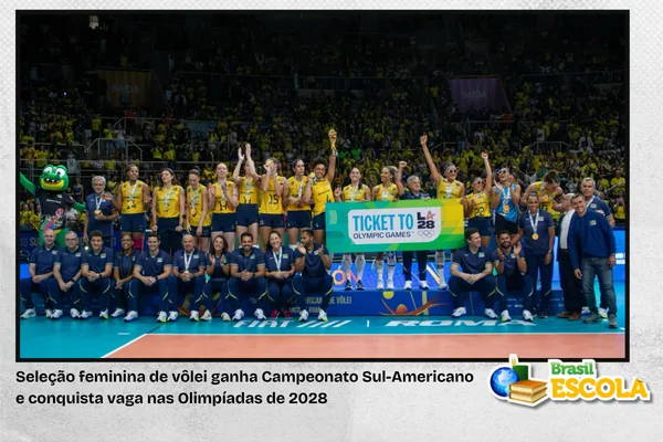 Seleção feminina de vôlei conquista vaga nas Olimpíadas 2028