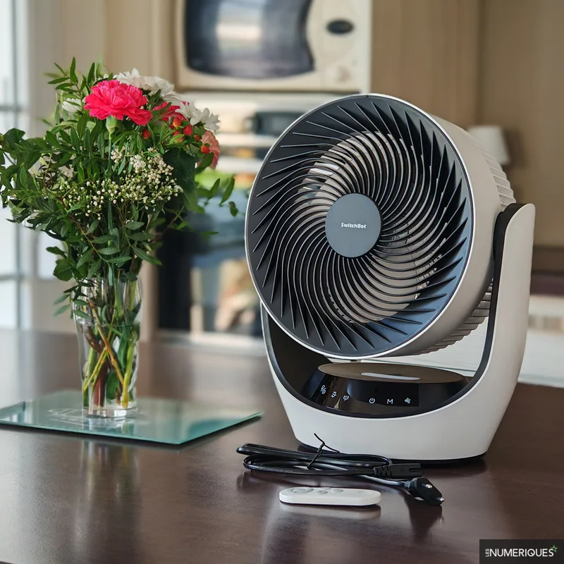 Actualité : Top produit – Le ventilateur SwitchBot Battery Circulator Fan à 129,99 €