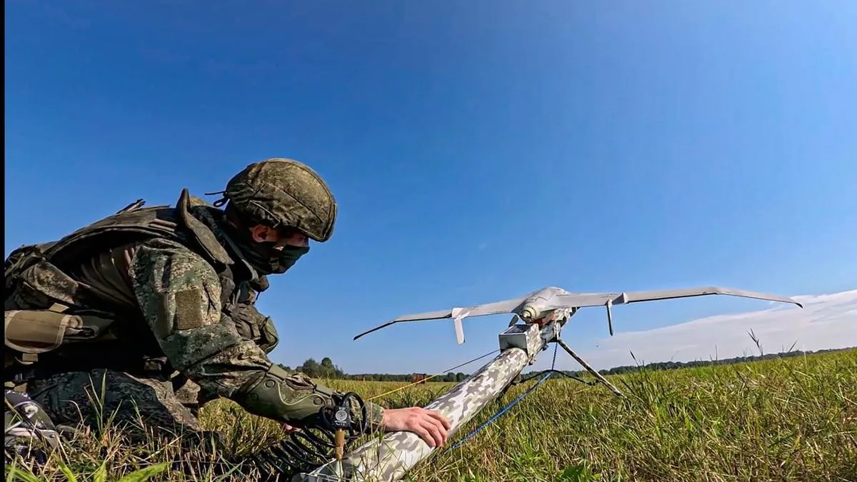 Russian drone hits train with 600 people, Ukraine says