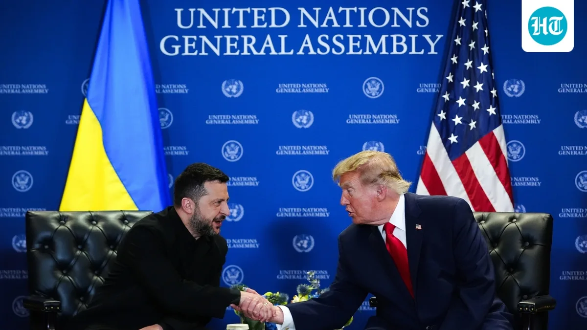 Trump threatens to use tariff powers under Russia sanctions law targeting India, China; Zelensky agrees
