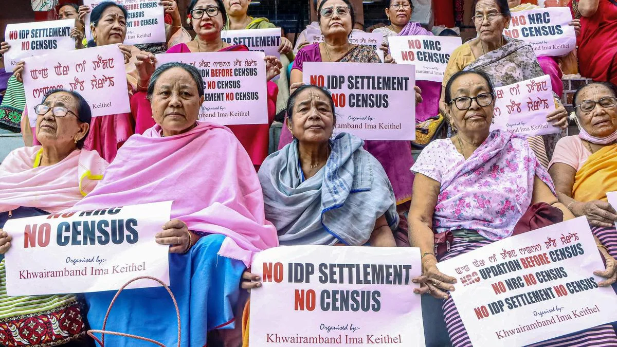 Manipur: Protesters in Imphal demand NRC before Census