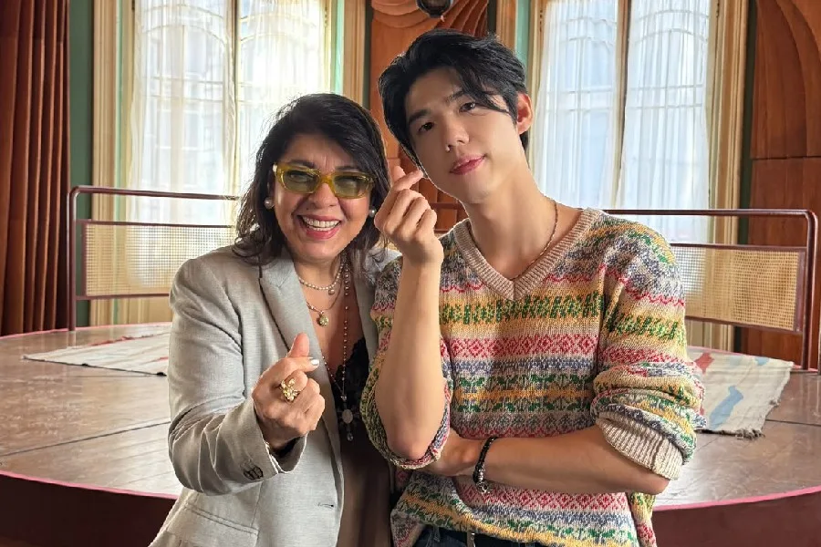 Roberta Miranda se encontra com Gaho após levar K-pop ao palco