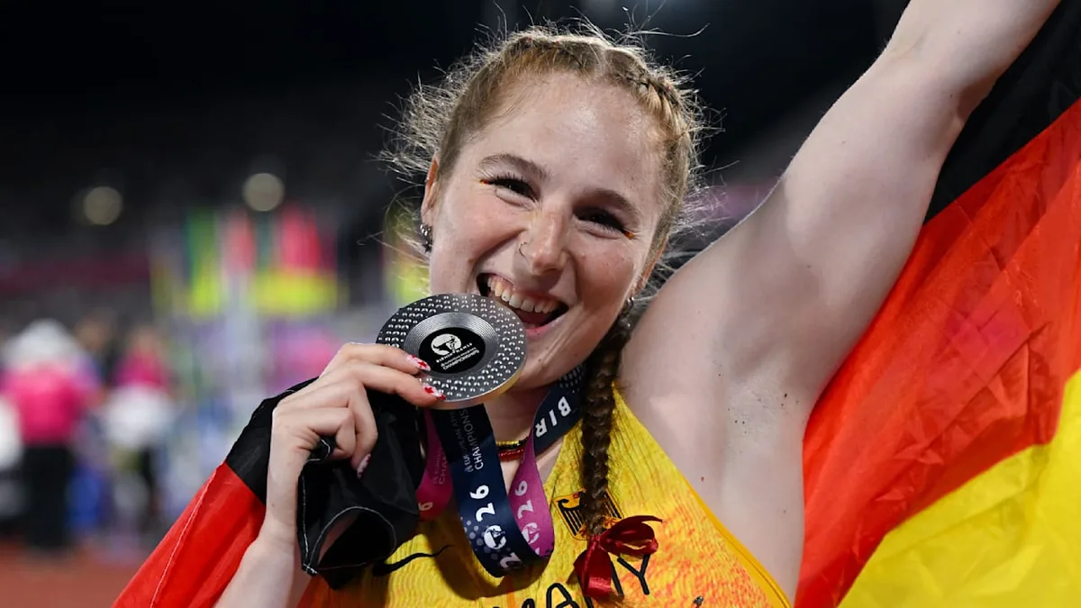 Weil sie vom Sport nicht leben kann - Deutsche Silber-Heldin muss nebenbei Babysitten