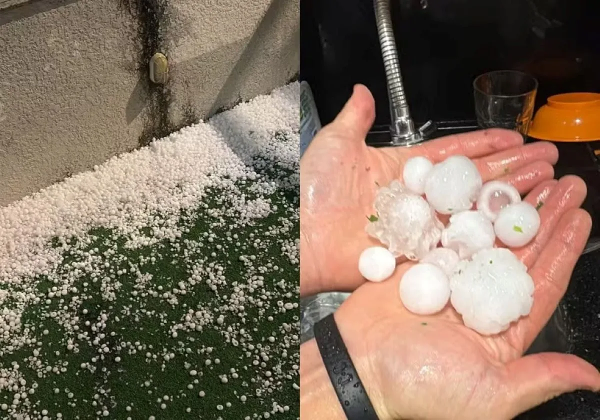 Cinco cidades de Santa Catarina decretam emergência após chuva de granizo