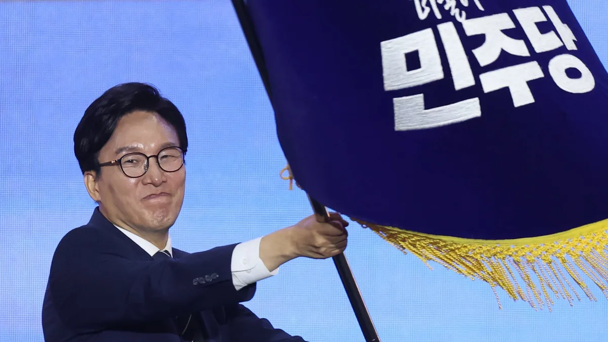 민주당 새 대표에 김민석 “李정부 성공 위해 뛰겠다”
