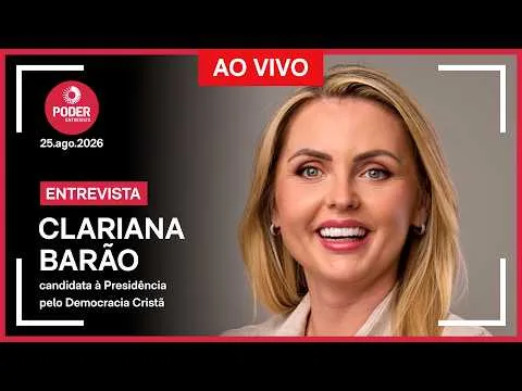 Ao vivo: Poder Entrevista com Clariana Barão