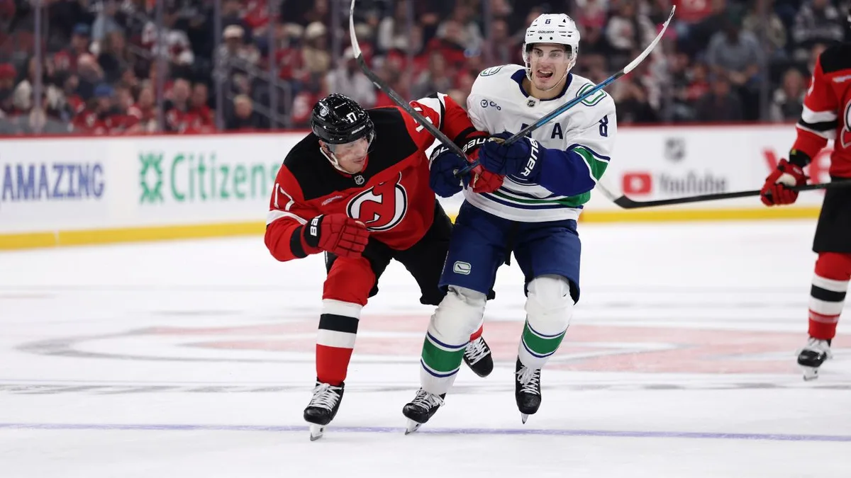 Canucks fall to Devils, suffer second consecutive lopsided defeat