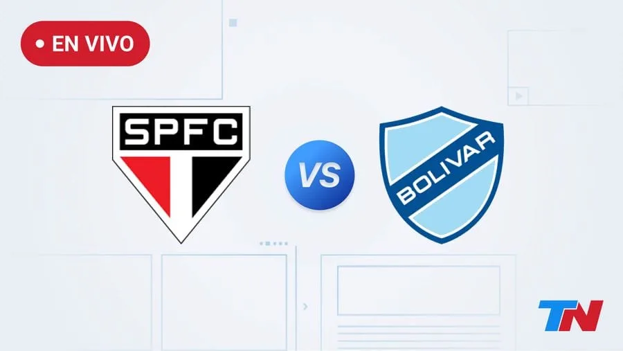 São Paulo vs Bolívar en vivo por los octavos de final de la Copa Sudamericana: hora, dónde ver y formaciones