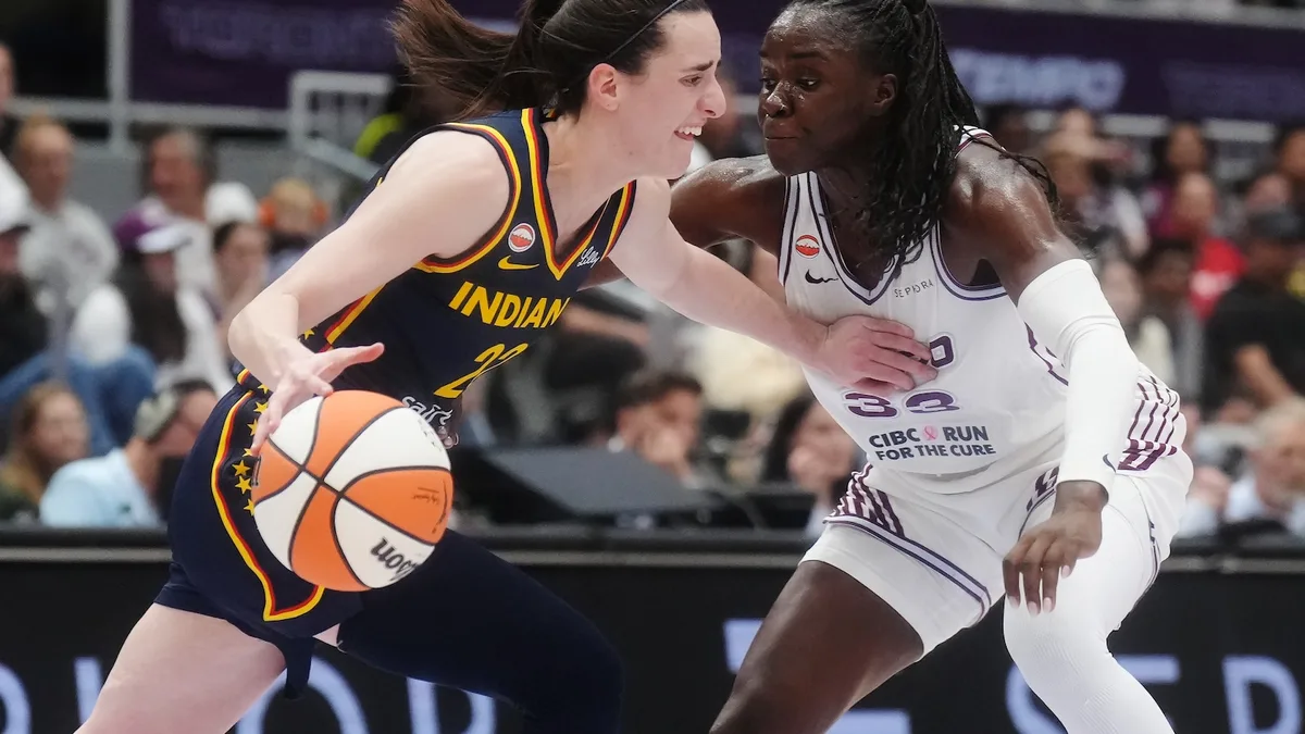 Kelsey Mitchell scores 33 points to set WNBA season mark as Fever beat Tempo 103-85