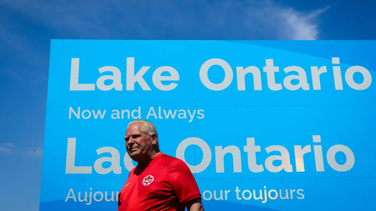 USA unter Trump: Kanada spottet mit Schild und Video über Trumps „Lake America“
