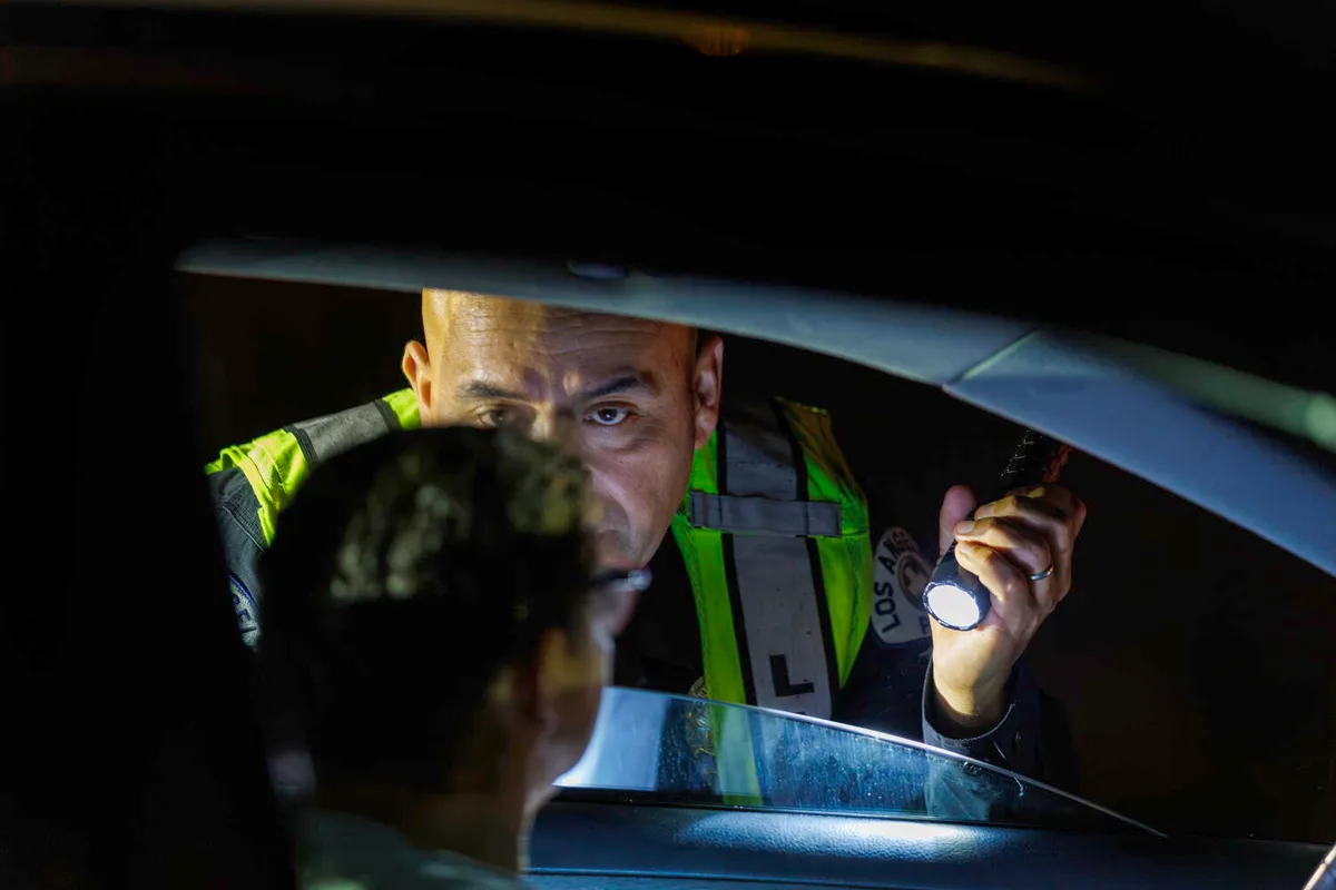 Traffic deaths are on the rise. Why is the LAPD pulling over fewer drivers?
