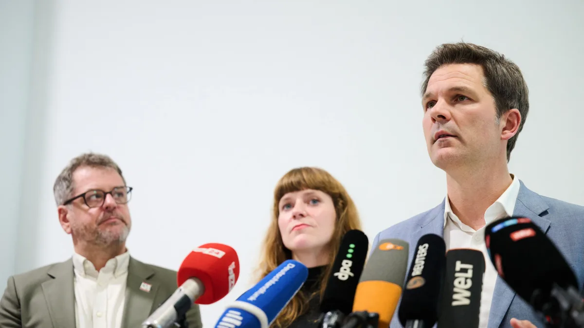 Statement am Nachmittag: Linke, SPD und Grüne einigen sich bei Sondierungen in Berlin