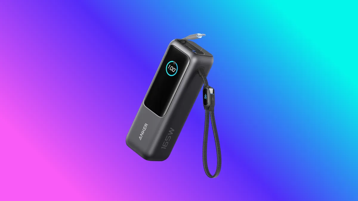 La petite batterie externe d'Anker de 165W perd 20% de son prix sur Amazon