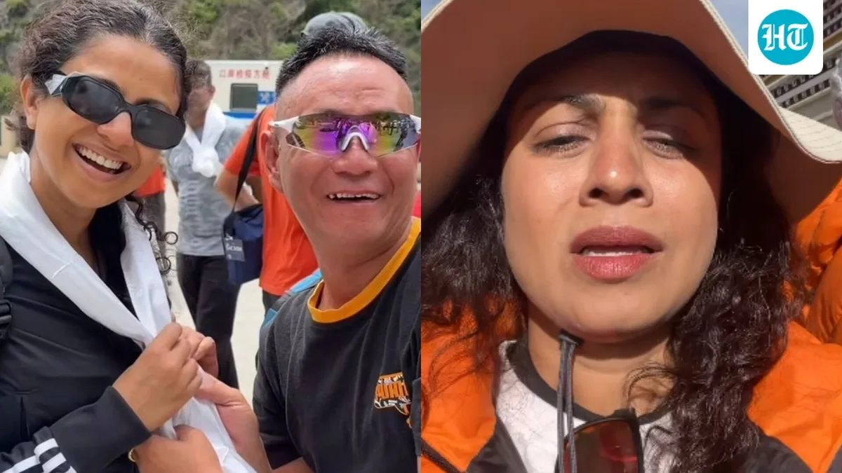 ‘The whole place is submerged’: Manasi Parekh shares chilling video after narrowly escaping Nepal Tibet flash floods