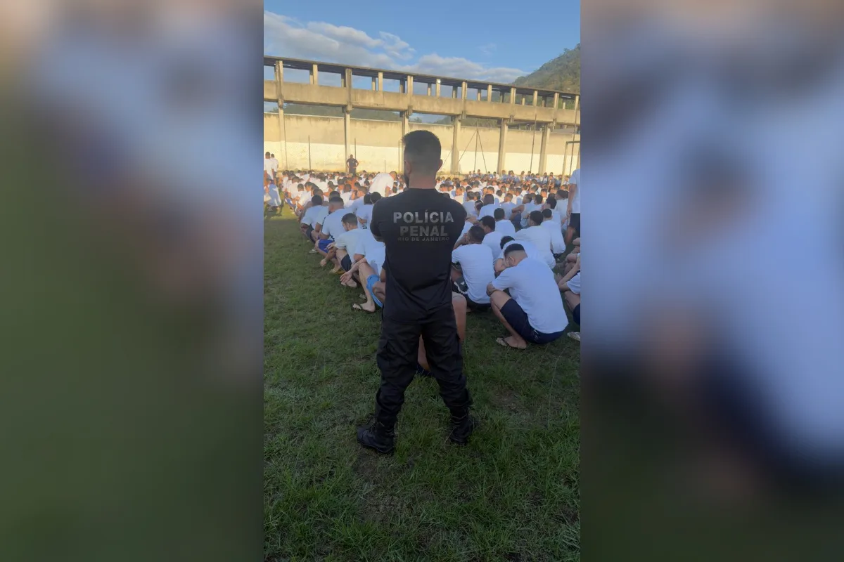 Polícia Penal do Rio faz operação para barrar celulares em presídio do TCP
