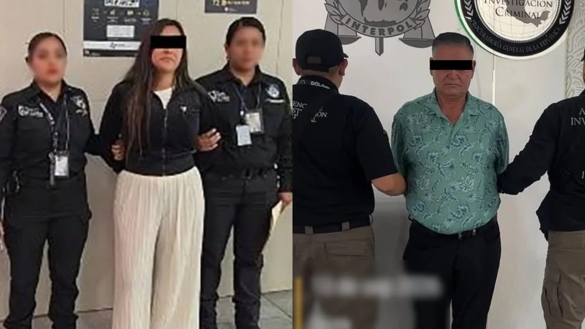 Detienen a dos personas en el AICM: un extranjero por secuestro y una mujer por explotación sexual