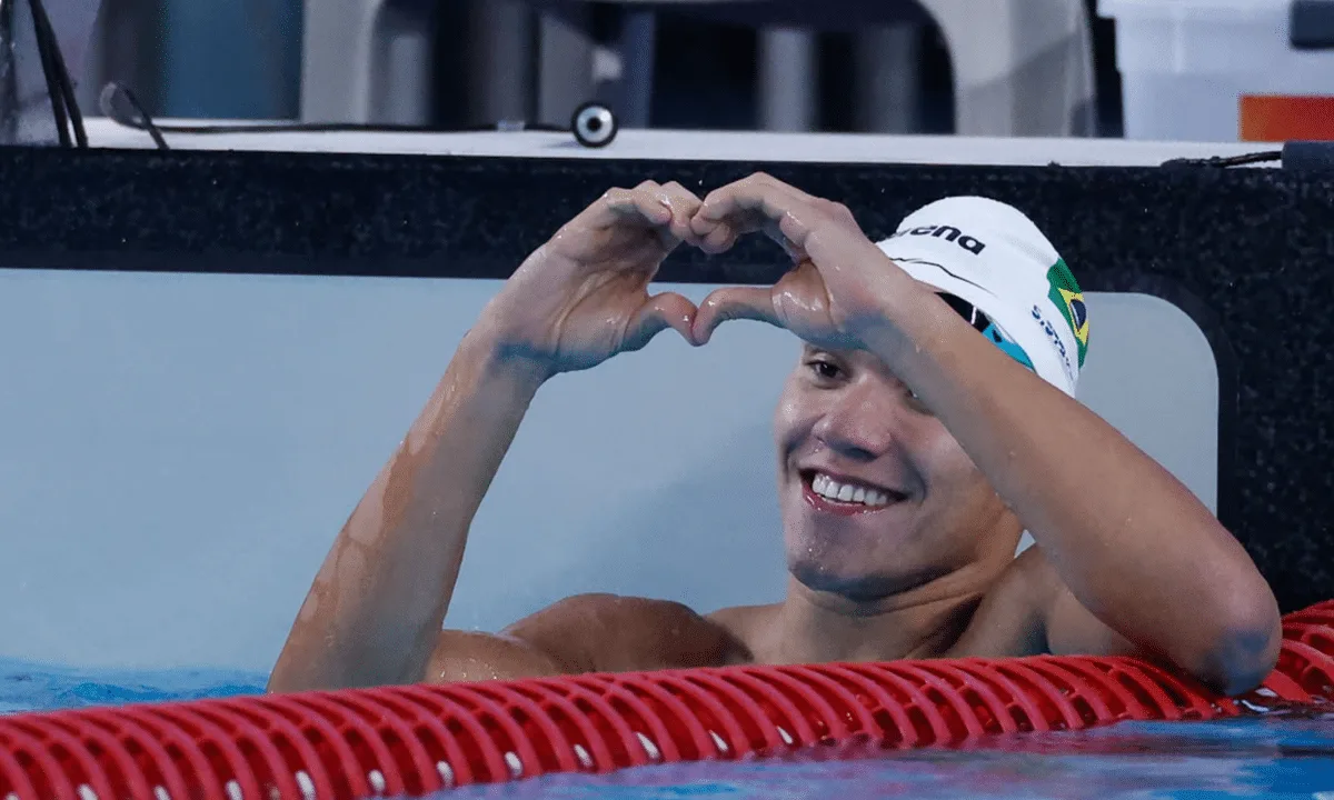 Brasil soma 15 medalhas, sete de ouro, na natação em Santa Fé
